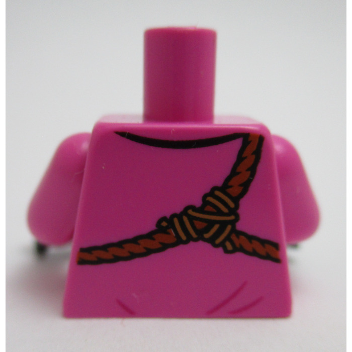 Lego Zane Avatar Pink Minifig Torso Brick Owl Lego