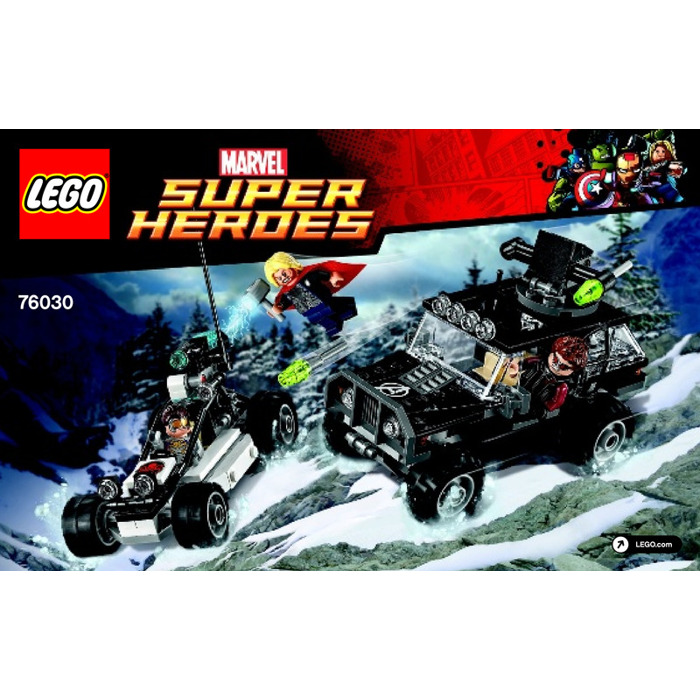 LEGO Avengers Hydra Showdown Set 76030 Instructions ...