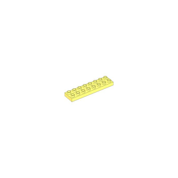 LEGO Duplo Bright Light Yellow Plate 2 X 8 44524 Brick Owl LEGO