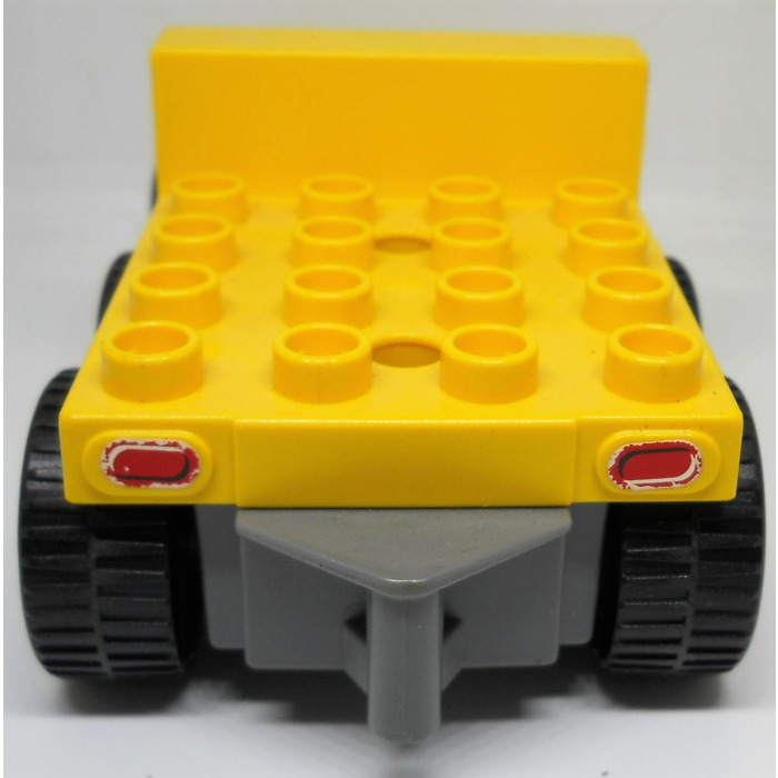 Lego Duplo Truck Bottom X With Front Rear And Side Sticker