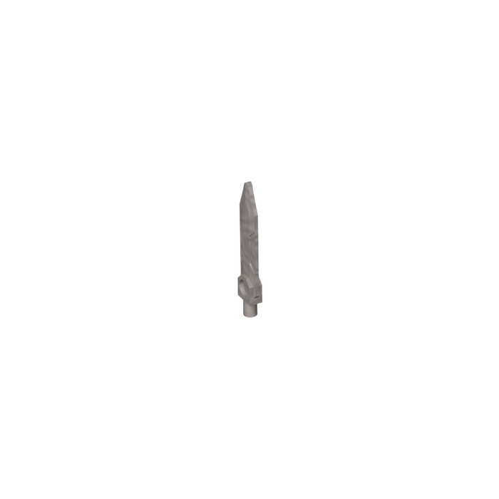 LEGO Flat Silver Sword Blade With Bar 23860 Brick Owl LEGO