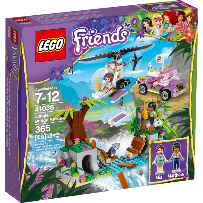 LEGO Jungle Bridge Rescue Set 41036 | Brick Owl - LEGO ...