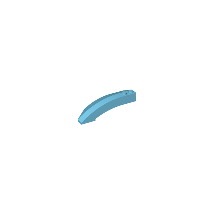 Lego Medium Azure Wedge Curved X X Right Brick