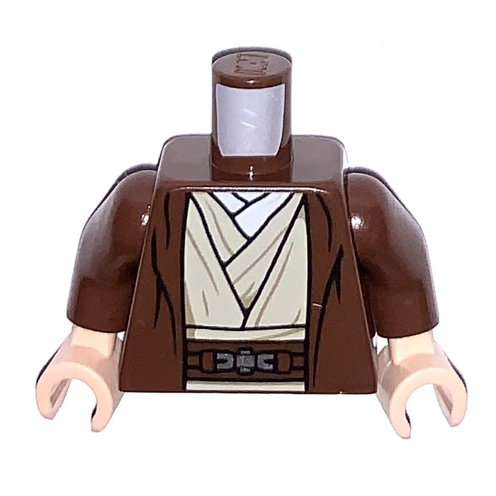 LEGO Obi Wan Kenobi Minifig Torso With Reddish Brown Jedi Robe 76382