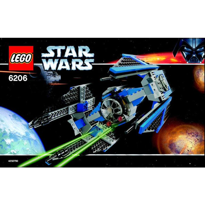 LEGO TIE Interceptor Set 6206 Instructions Set Brick Owl LEGO