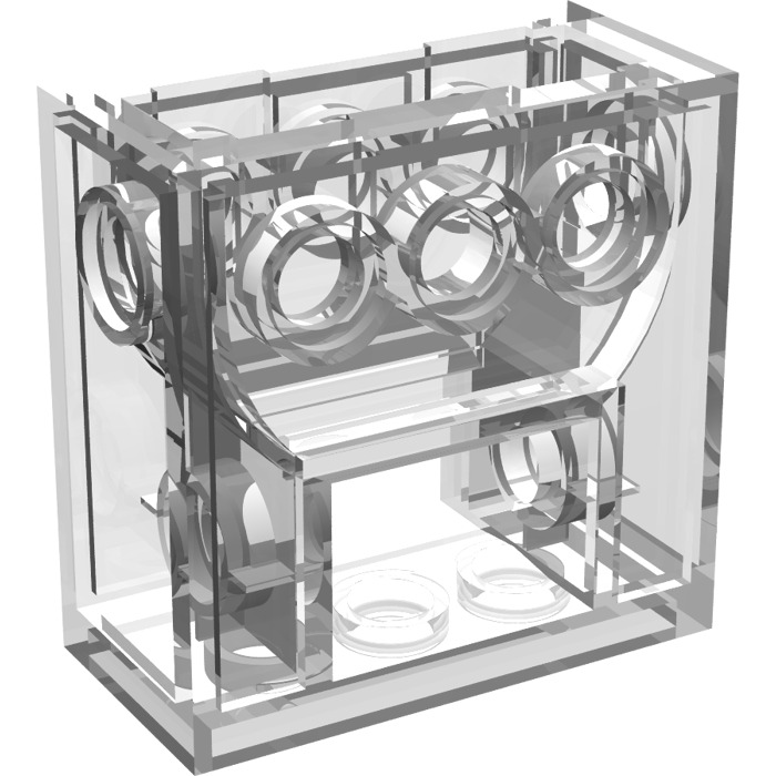 Lego Transparent Gearbox For Worm Gear Brick Owl