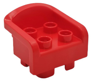 Duplo Armchair z Zakrzywiony Ramiona (6477)