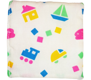 Duplo Baby Blanket with Toy Pattern