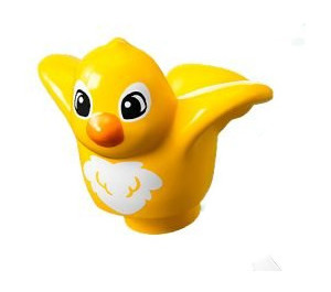 Duplo Oiseau avec Jaune et Orange Le bec (29464 / 46561)