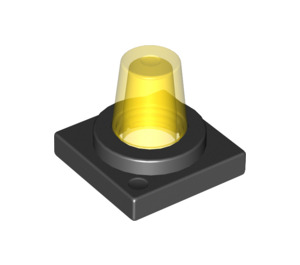 Duplo Noir 2 x 2 Base avec Jaune Flashlight (40867 / 41195)