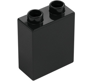 Duplo Black Brick 1 x 2 x 2 (4066 / 76371)