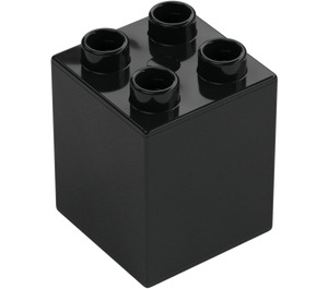 Duplo Black Brick 2 x 2 x 2 (31110)