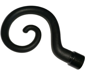 Duplo Black Curled Monkey Tail (42090)