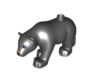 Duplo Black Grizzly Bear (19030)