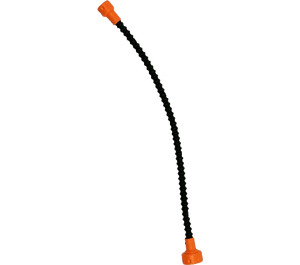 Duplo Black Hose with Orange Ends (6426)