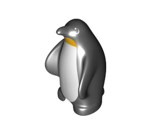 Duplo Schwarz Penguin mit Orange Collar (55504)