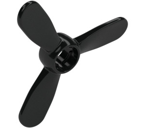 Duplo Black Propeller with 3 Blades (15211)