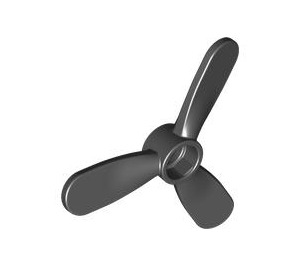 Duplo Schwarz Propeller mit 3 Klingen (62670)