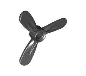 Duplo Black Propeller with 3 Blades (62670)