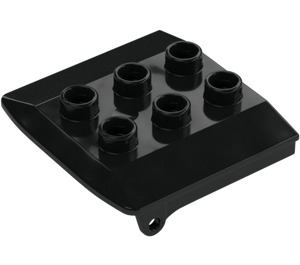 Duplo Black Roof for Cabin (4543 / 34558)