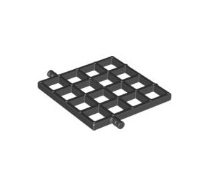 Duplo Black Trap Door 4 x 4 (51706)