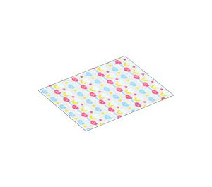 Duplo Coperta (8 x 10cm) con Clouds e Suns e Rain (29988 / 103667)