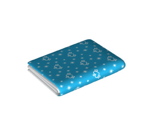 Duplo Blanket (8 x 10cm) with Stars and Hears (29988 / 30422)