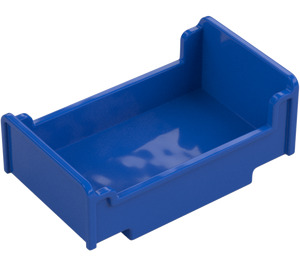 Duplo Blue Bed 3 x 5 x 1.66 (4895 / 76338)