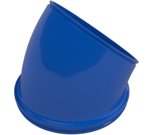 Duplo Blue Curved Elbow Pipe (31195)