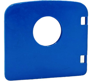 Duplo Bleu Porte avec Rond Fenêtre (4248)