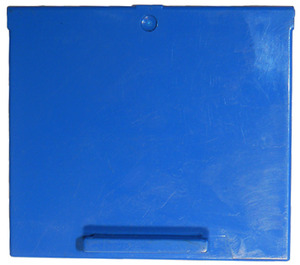 Duplo Blau Furniture Cabinet Tür 3 x 3.5 ohne Scharnierlöcher (6469)