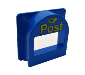 Duplo Blue Mailbox with Post (2230 / 51747)