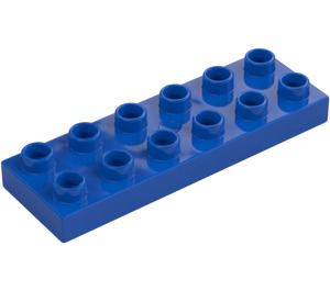 Duplo Blauw Plaat 2 x 6 (98233)