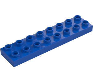 Duplo Blue Plate 2 x 8 (44524)