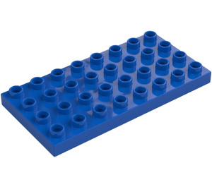 Duplo Blue Plate 4 x 8 (4672 / 10199)