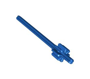 Duplo Blue Technic Axle 8L with Gear (31623)