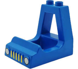 Duplo Blue truck cab with headlight pattern