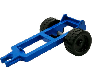 Duplo Blue Wagon Chassis without Reinforcement (4820)