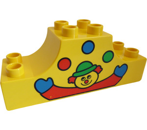 Duplo Luk 2 x 6 x 2 s Clown Juggling 3 Balls (4197 / 82069)