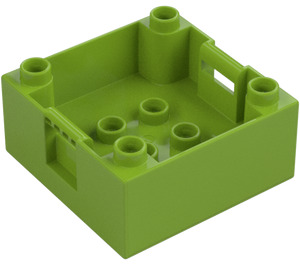 Duplo Box with Handle 4 x 4 x 1.5 (18016 / 47423)