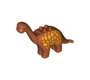 Duplo Brachiosaurus with Long Neck and Gold Spots (75930 / 82783)