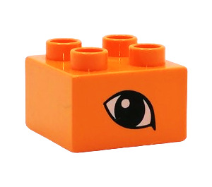 Duplo Brick 2 x 2 with Eye (3437 / 45163)