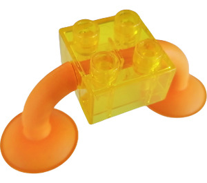 Duplo Brick 2 x 2 with Suction Cups