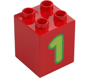 Duplo Palikka 2 x 2 x 2 jossa 1 (11939 / 31110)