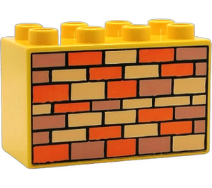 Duplo Brick 2 x 4 x 2 with Bricks (31111 / 40987)