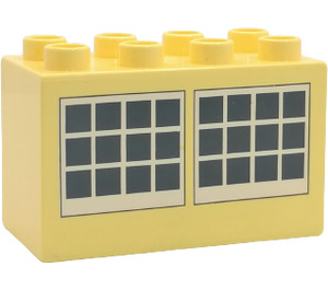 Duplo Brick 2 x 4 x 2 with Windows (31111 / 60830)