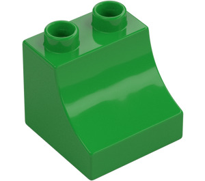 Duplo Brick with Curve 2 x 2 x 1.5 (11169)