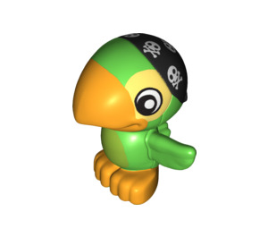 Duplo Bright Green Parrot (16696)