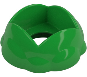 Duplo Bright Green Rock with Hole (23742)