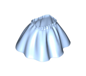 Duplo Bleu clair brillant Skirt Plaine (25459 / 99771)